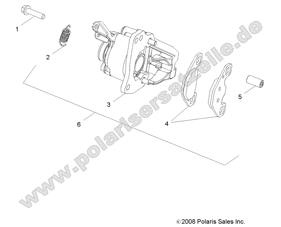 brakes caliper rear