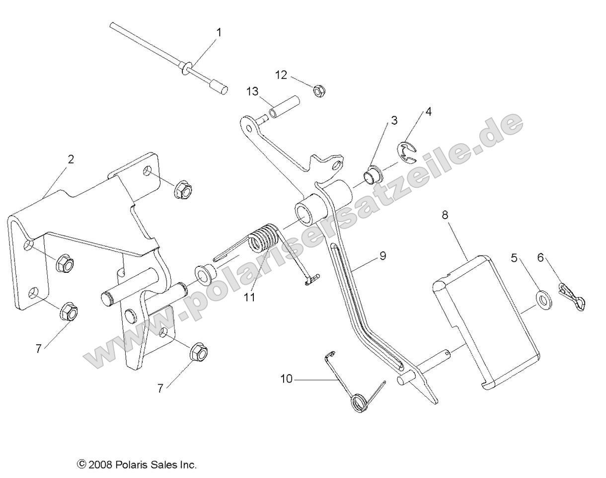 Engine, Throttle Pedal