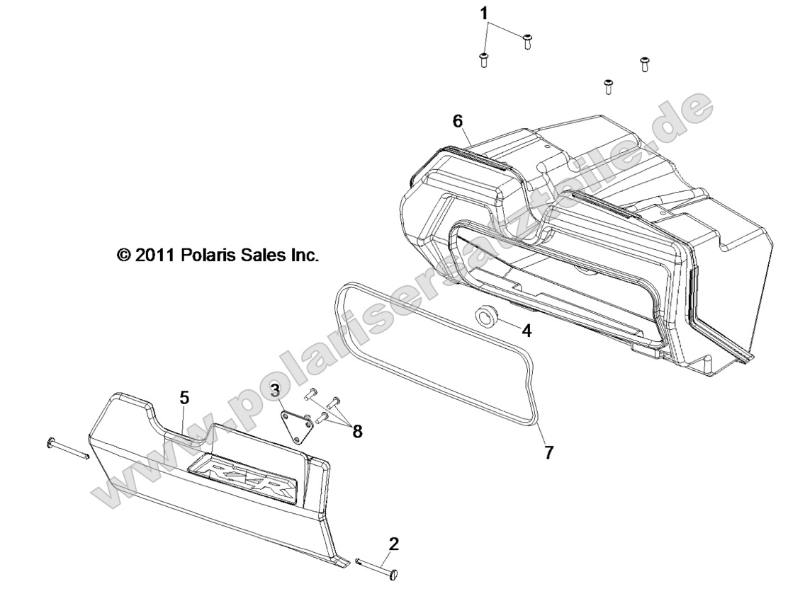 BODY, GLOVEBOX BODY, GLOVEBOX
