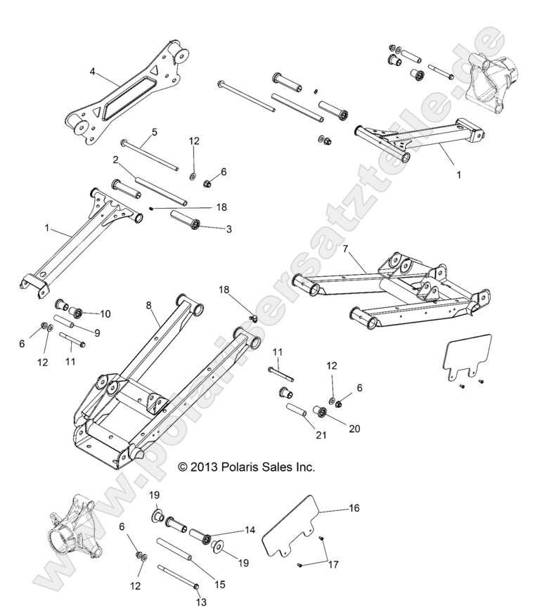 SUSPENSION, REAR CONTROL ARMS SUSPENSION, REAR CONTROL ARMS