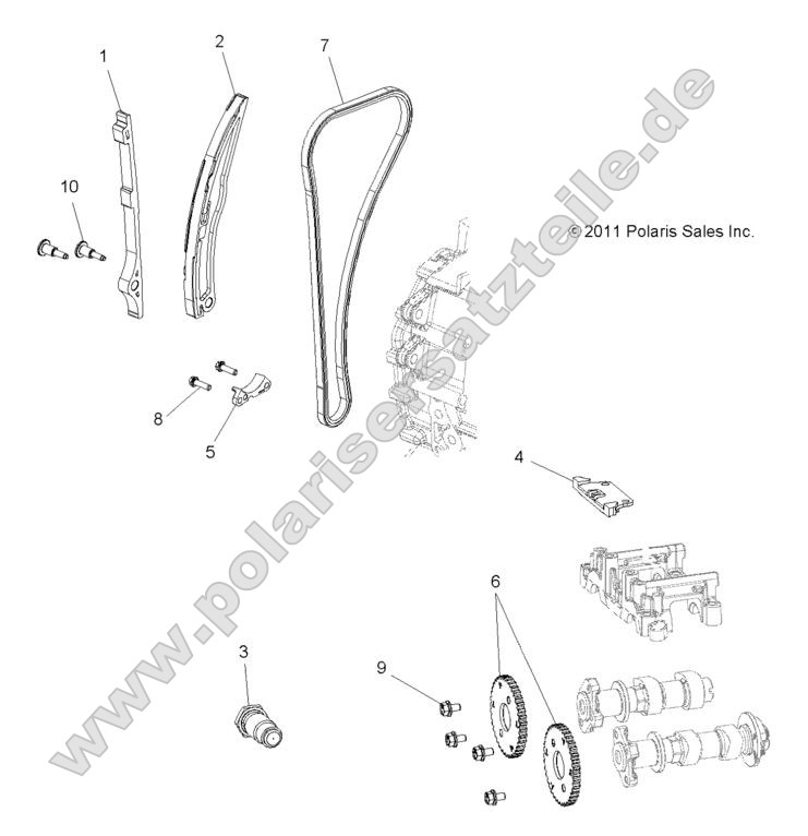 ENGINE, CAM CHAIN and SPROCKET ENGINE, CAM CHAIN and SPROCKET