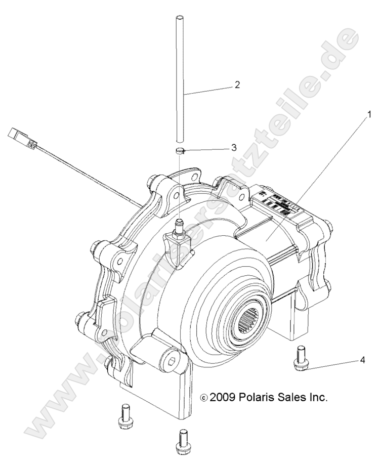 Drive Train, Front Gearcase
