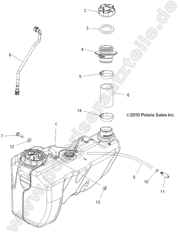 BODY, FUEL TANK BODY, FUEL TANK
