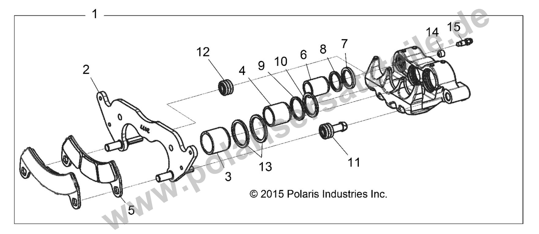 BRAKES, FRONT CALIPER BRAKES, FRONT CALIPER
