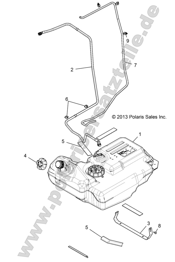 BODY, FUEL TANK BODY, FUEL TANK