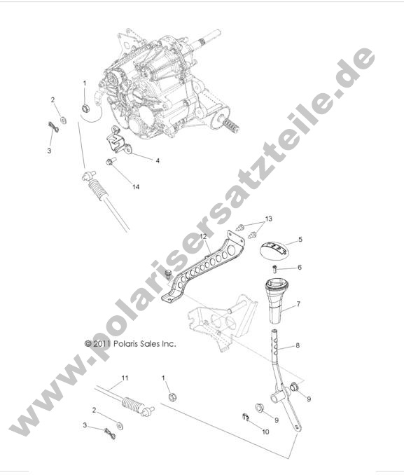 DRIVE TRAIN, GEAR SELECTOR DRIVE TRAIN, GEAR SELECTOR