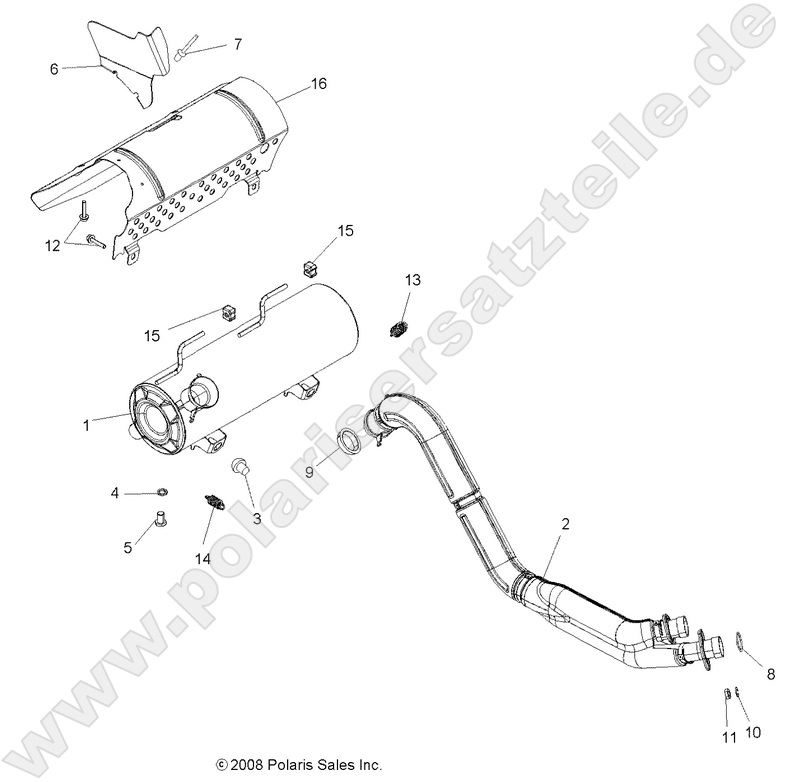 ENGINE, EXHAUST - A09ZX85FS/CFS ENGINE, EXHAUST - A09ZX85FS/CFS