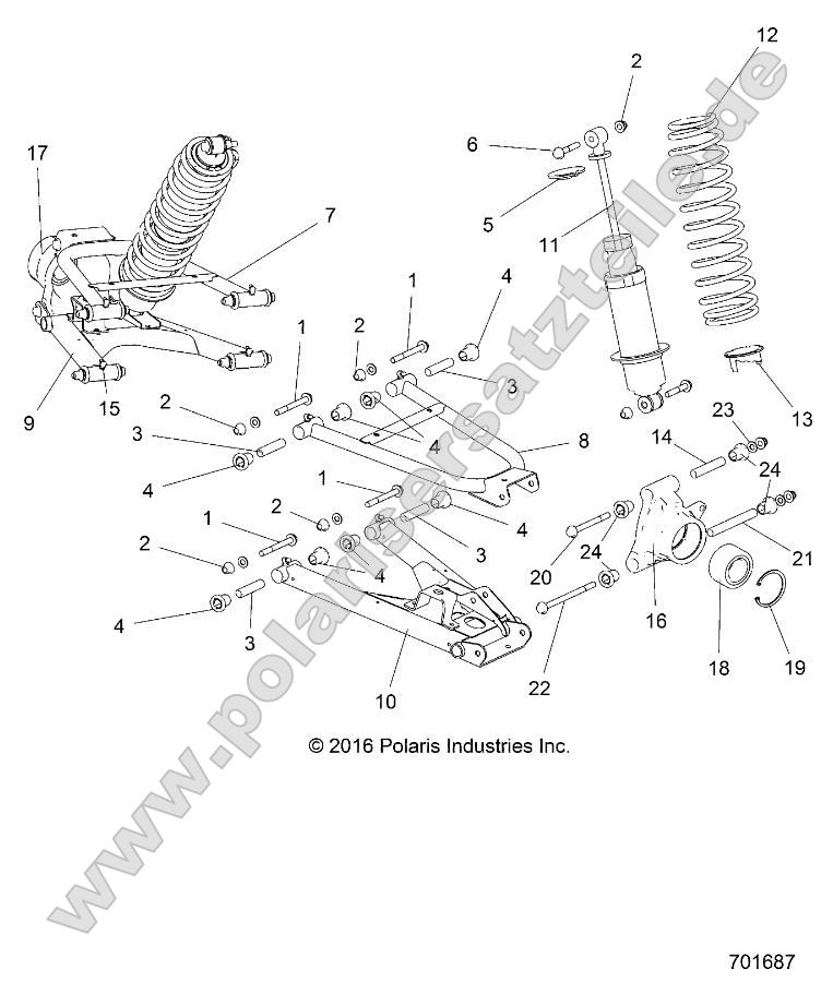 Suspension, Rear