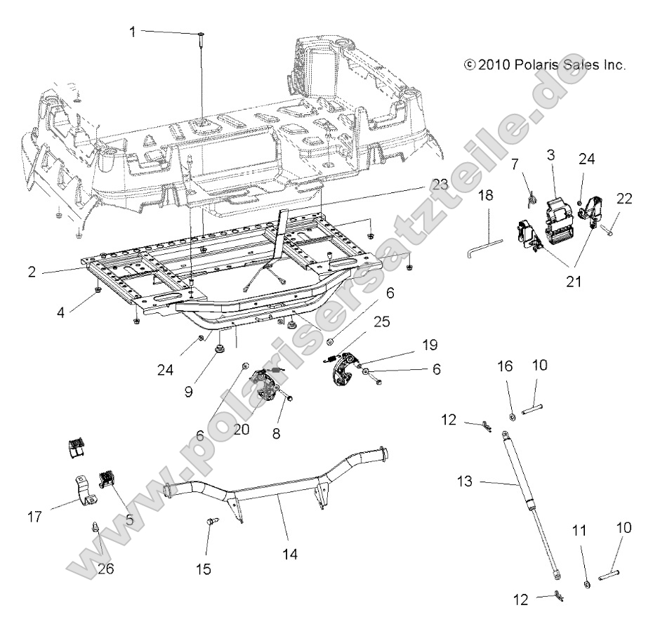 Body, Box Frame and Latch