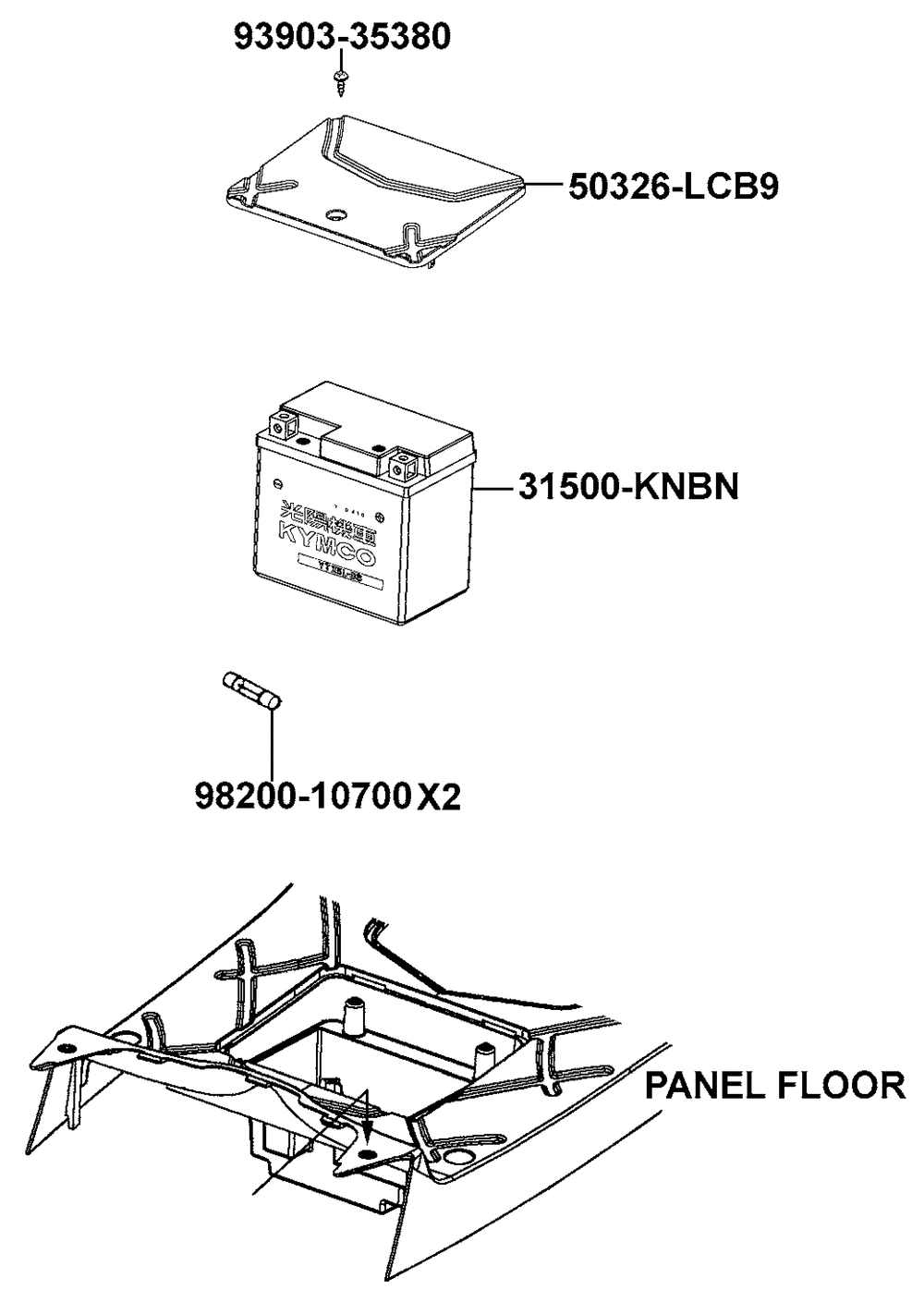 Batterie & Batteriedeckel