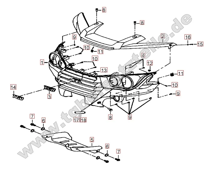 Stoßstange vorne Stoßstange vorne