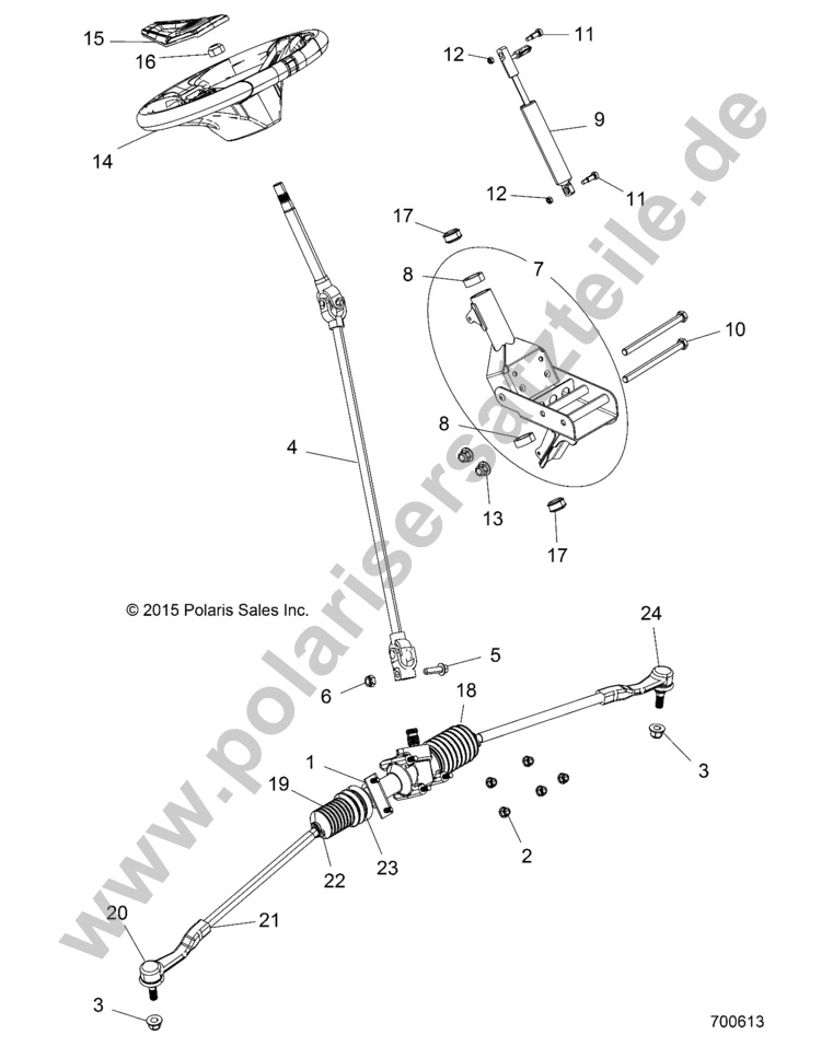 STEERING, STEERING ASM STEERING, STEERING ASM