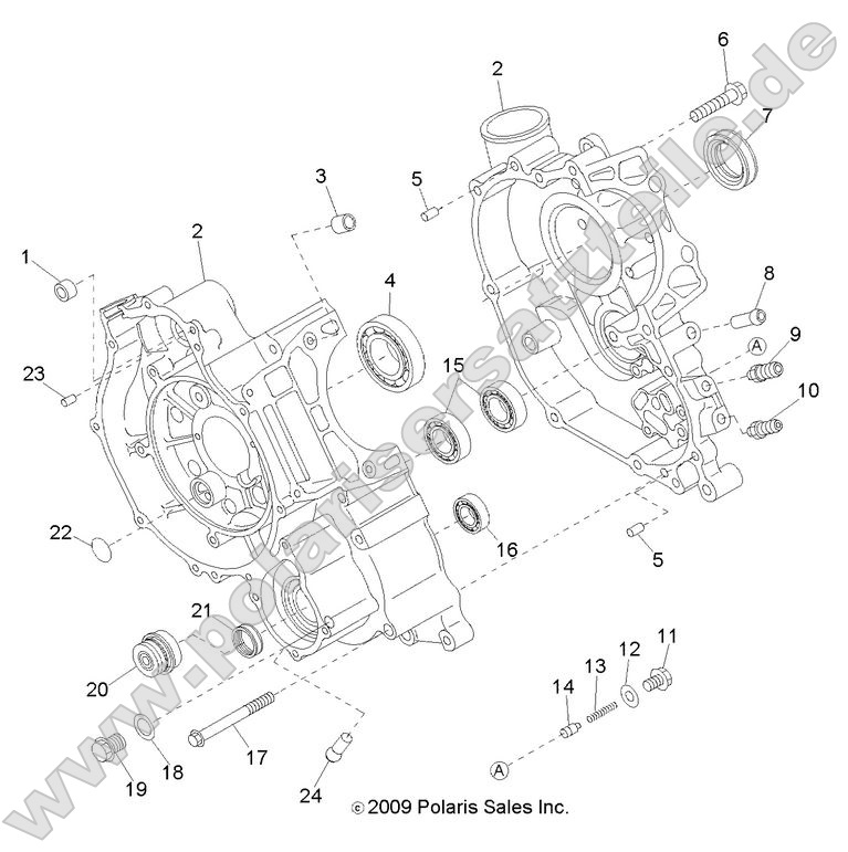 Engine, Crankcase