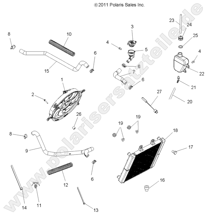 ENGINE, COOLING SYSTEM