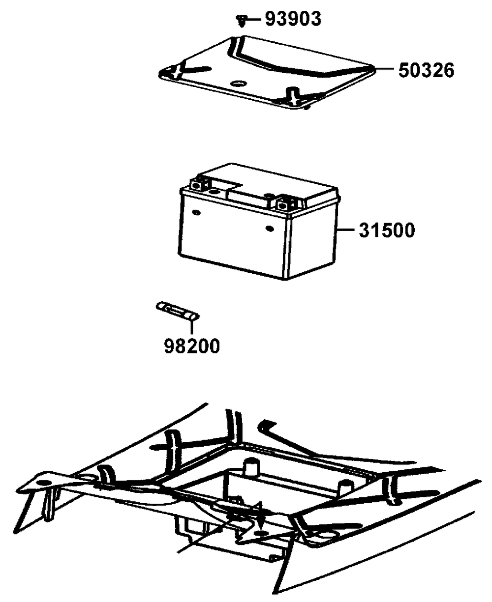 Batterie & Batteriedeckel