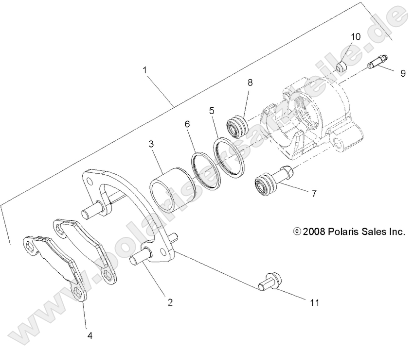 BRAKES, FRONT CALIPER BRAKES, FRONT CALIPER