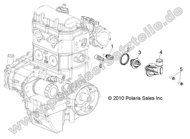 ENGINE, THERMOSTAT