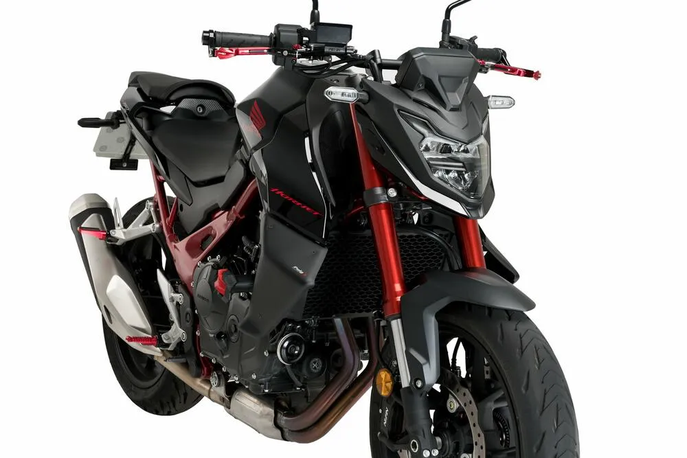 Puig Naked Side Downforce Spoiler - schwarzmatt - Honda CB 750 Hornet 2023- - 21533J