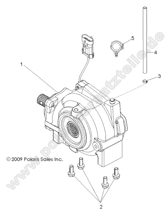 drive train front gearcase drive train front gearcase