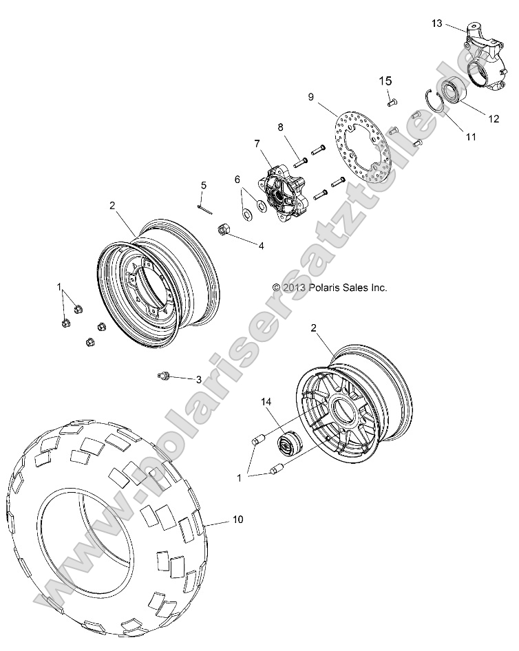 Wheels, Front Wheels, Front