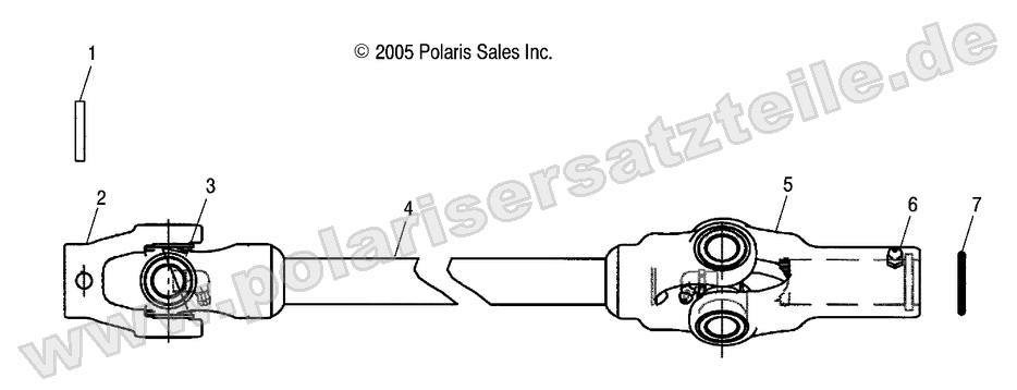 Prop Shaft, Front