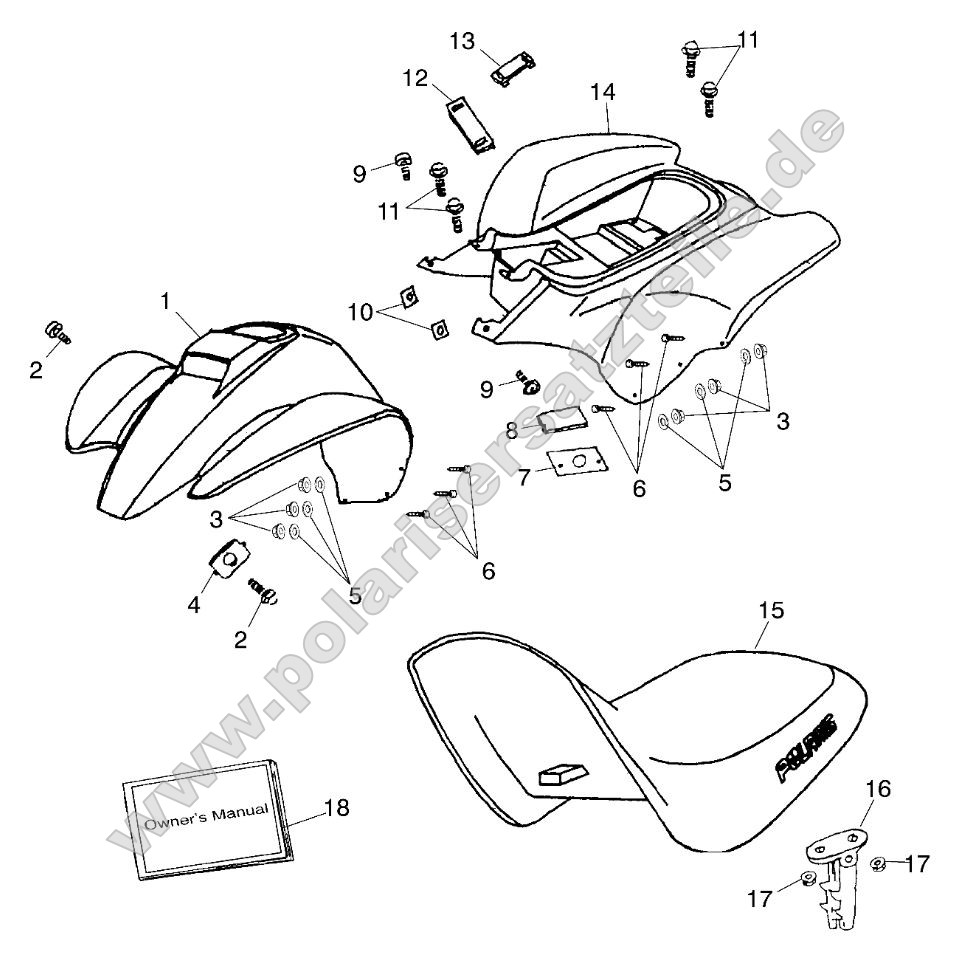 Fender/Seat Fender/Seat