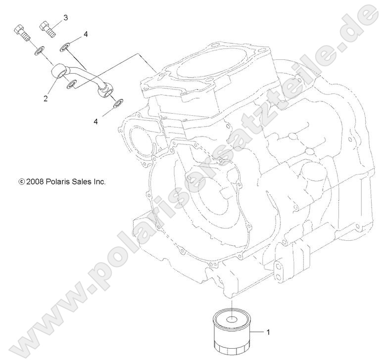 ENGINE, OIL FILTER