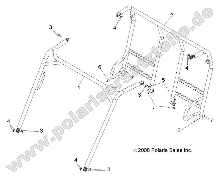 Chassis, Cab Frame