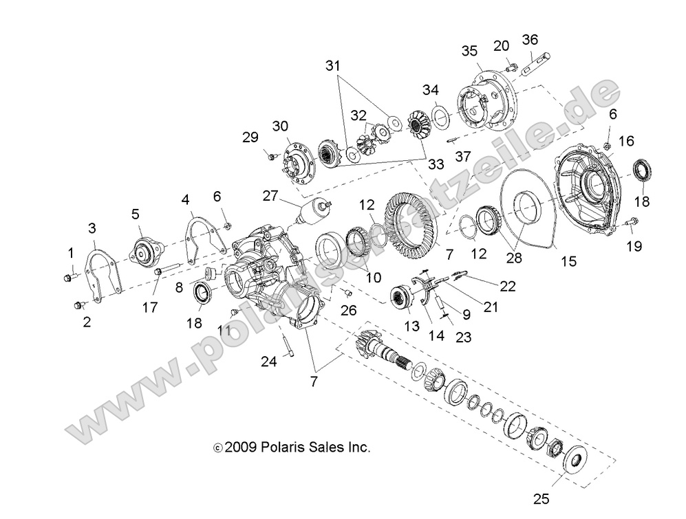 DRIVE TRAIN, GEARCASE, DIFFERENTIAL, INTERNAL COMPONENTS DRIVE TRAIN, GEARCASE, DIFFERENTIAL, INTERNAL COMPONENTS