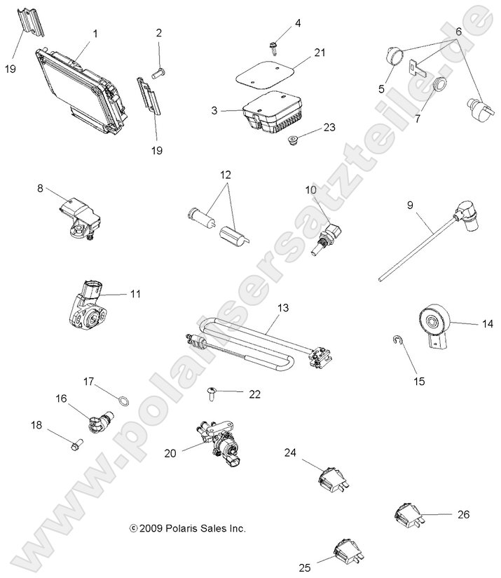 ELECTRICAL, SWITCHES, SENSORS, ECU and CONTROL MODULES