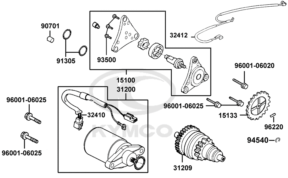 Ölpumpe, Anlasser & Anlasserfreilauf Ölpumpe, Anlasser & Anlasserfreilauf