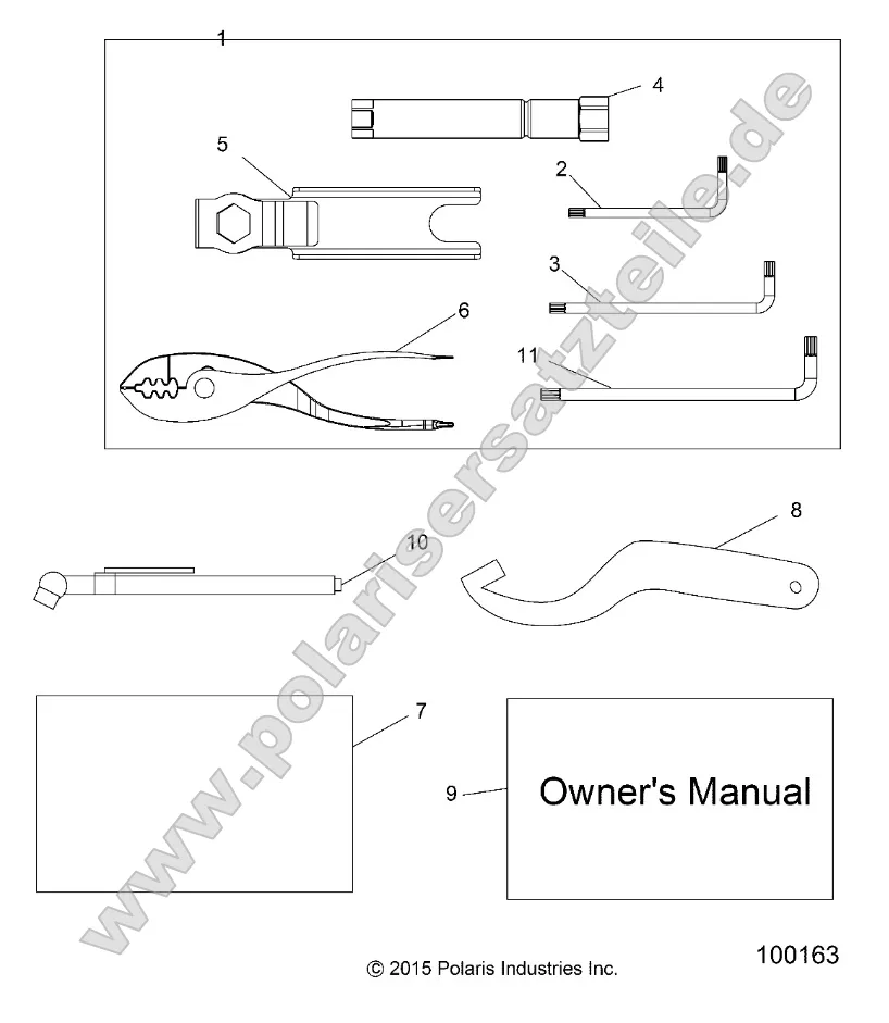 References, Tool Kit and Owners Manual References, Tool Kit and Owners Manual