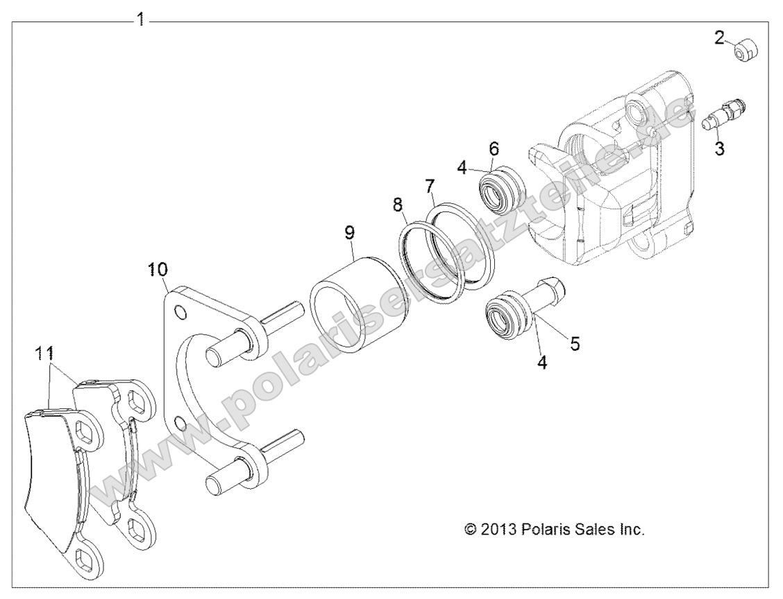 Brakes, Rear Caliper