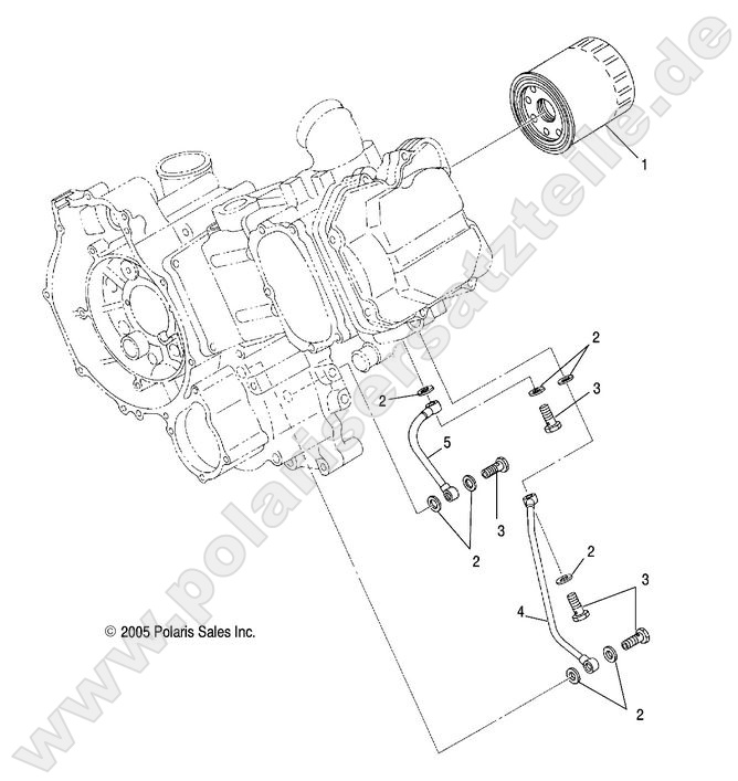 ENGINE, OIL FILTER