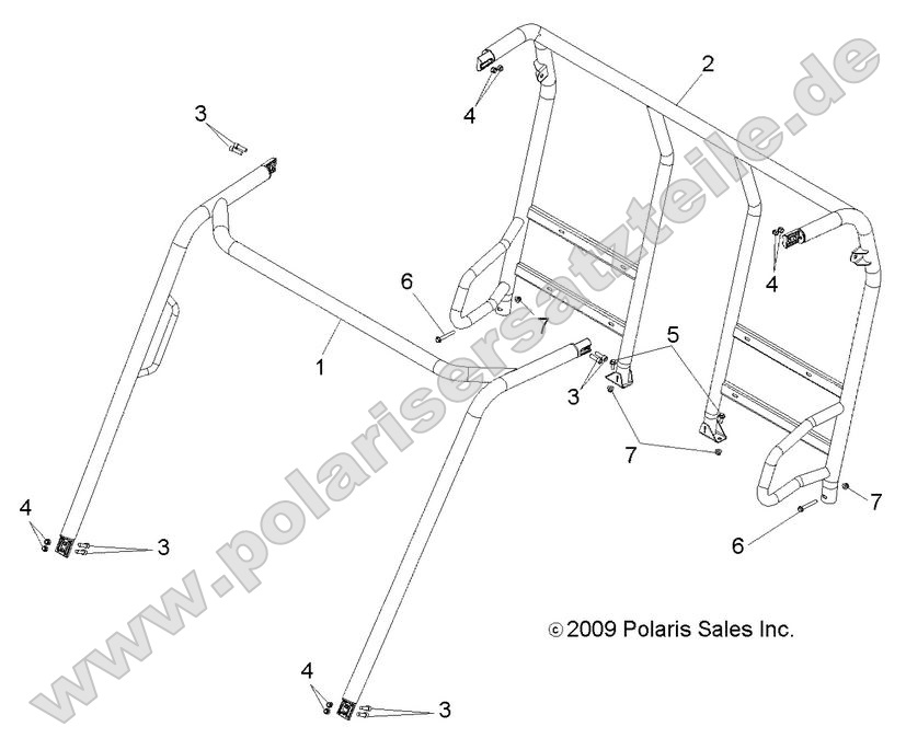 Chassis, Cab Frame