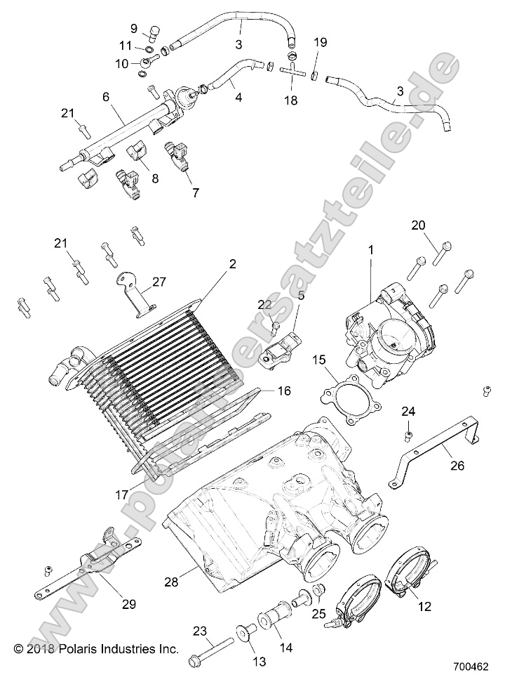 Engine, Air Intake Manifold