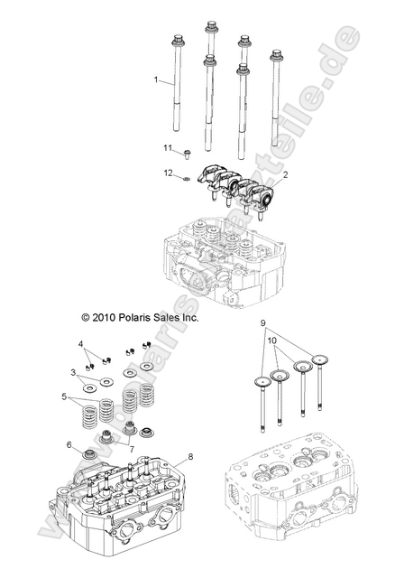 ENGINE, CYLINDER HEAD and VALVES ENGINE, CYLINDER HEAD and VALVES