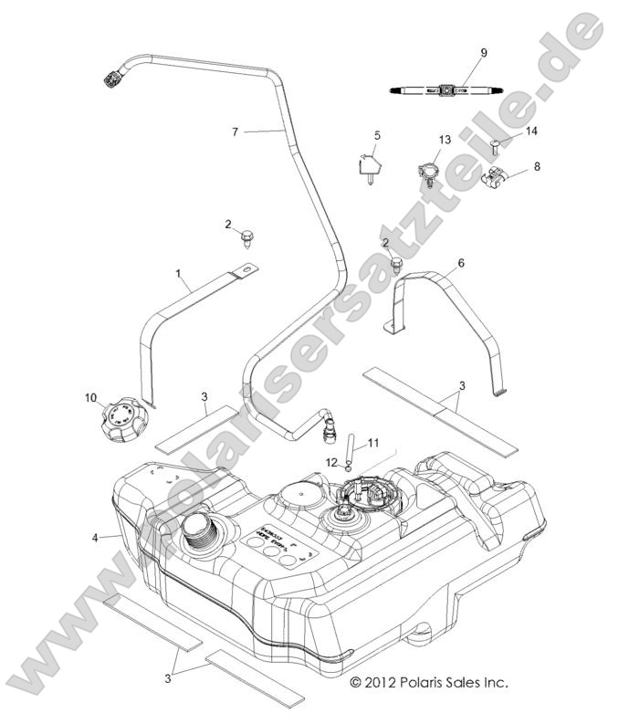 BODY, FUEL TANK BODY, FUEL TANK
