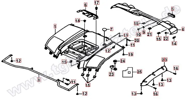Heckverkleidung Heckverkleidung