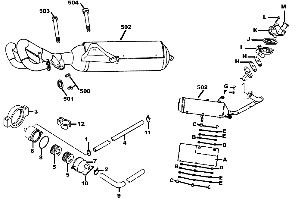 Auspuff & Sekundärluftsystem