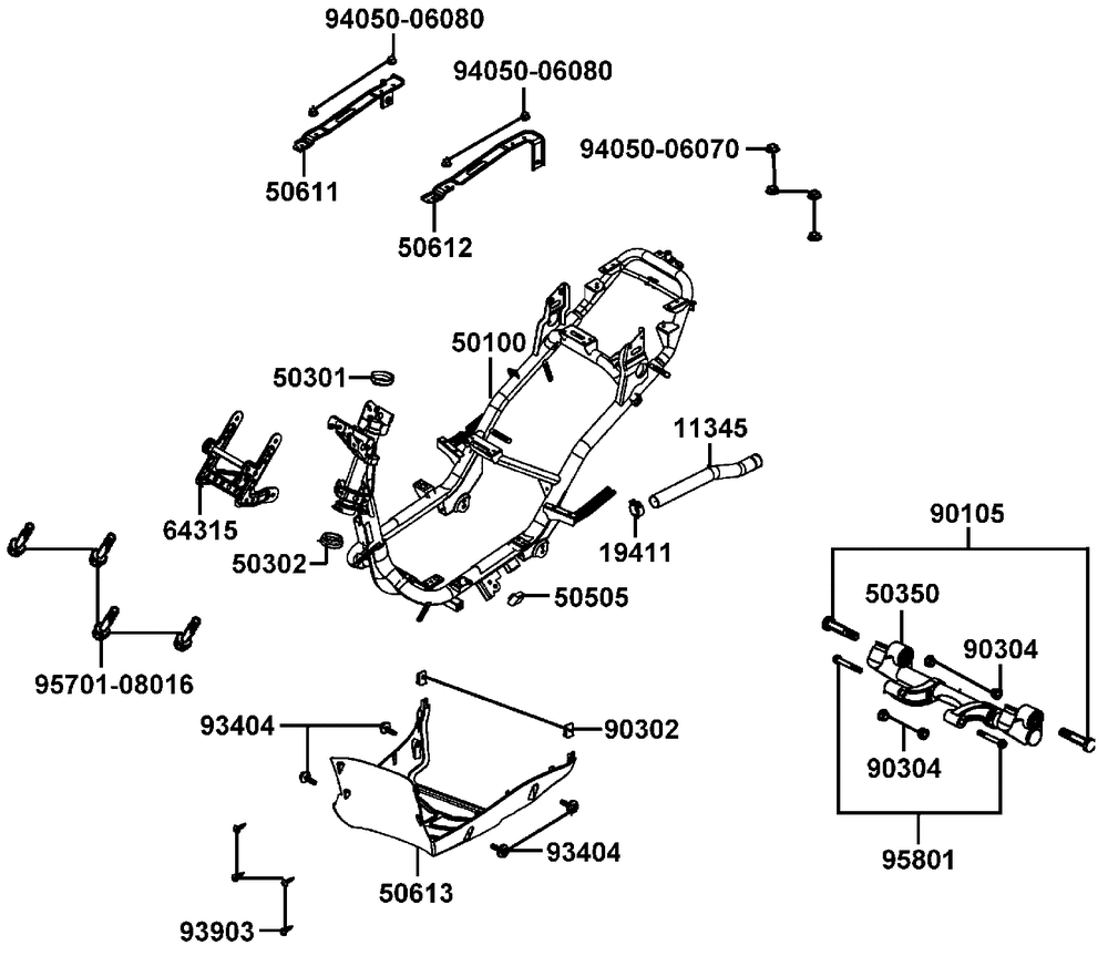 Rahmen Chassis