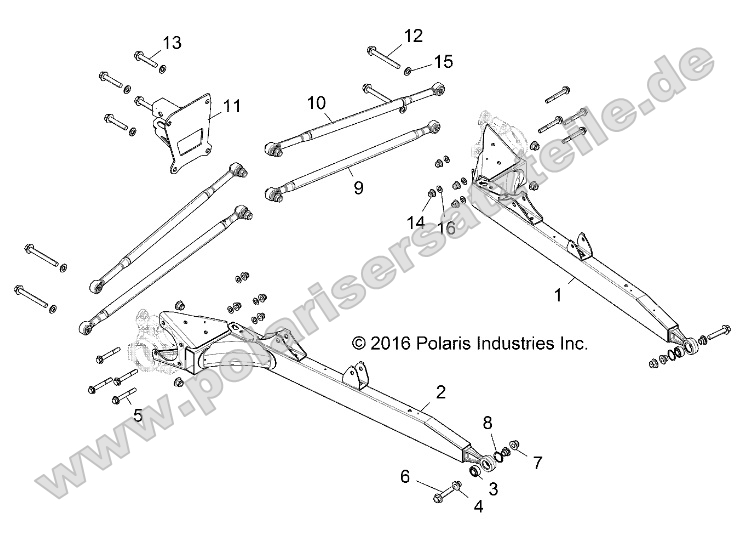 Suspension, Rear Control Arms Suspension, Rear Control Arms