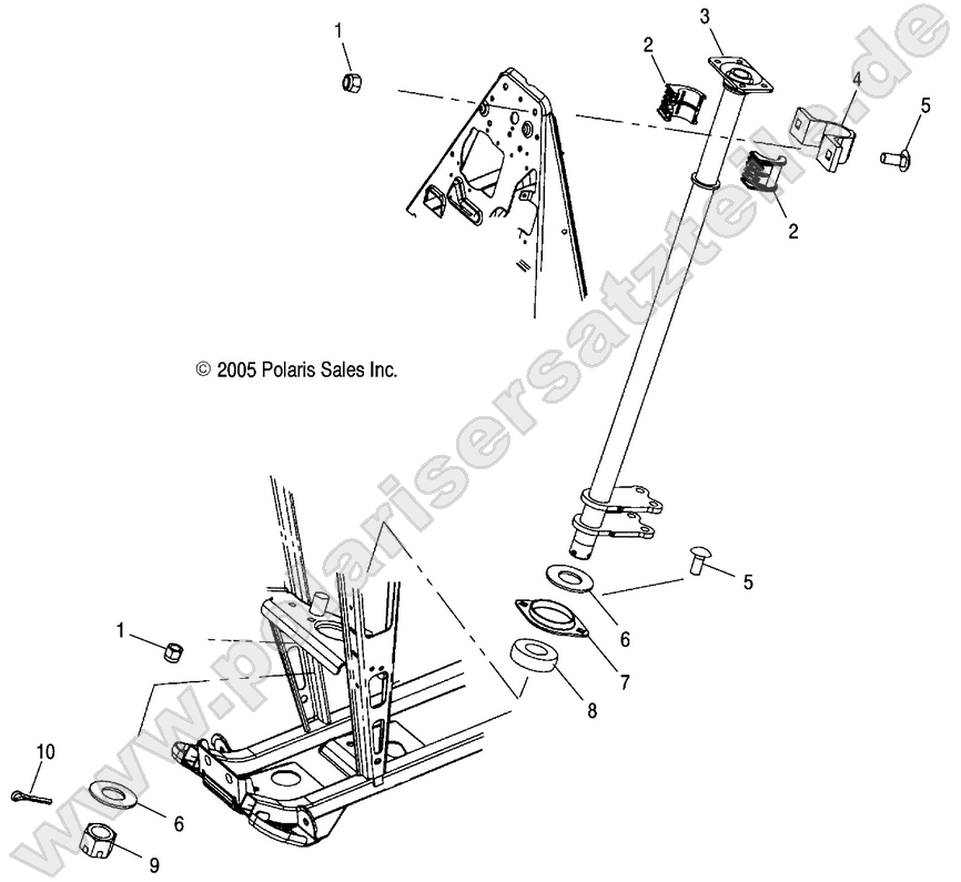 STEERING POST