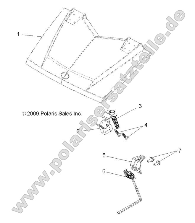 Body, Hood Latch