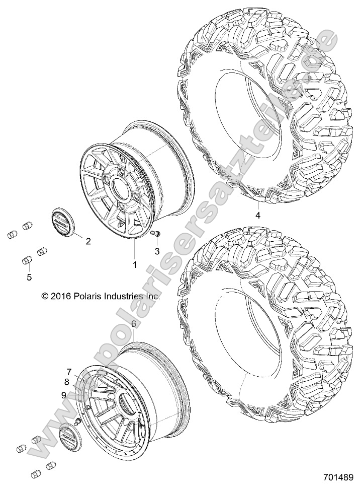 Wheels, Rear