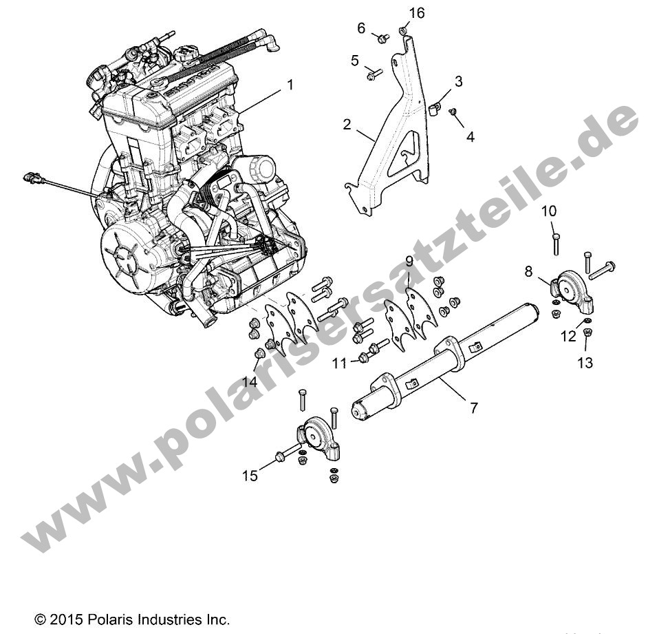 ENGINE, MOUNTING ENGINE, MOUNTING