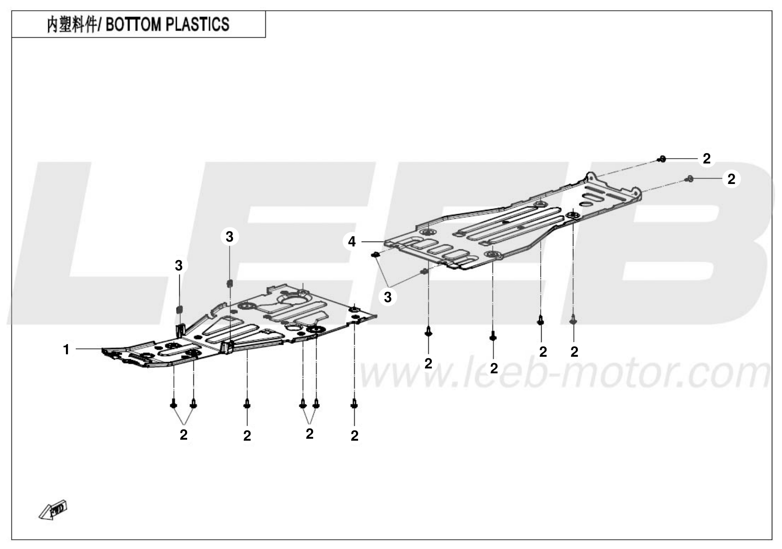 F04-5 BOTTOM PLASTICS F04-5 BOTTOM PLASTICS