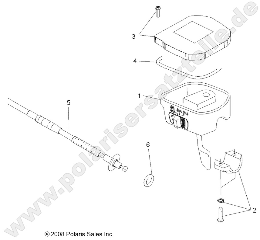 STEERING, CONTROLS, THROTTLE ASM. and CABLE STEERING, CONTROLS, THROTTLE ASM. and CABLE