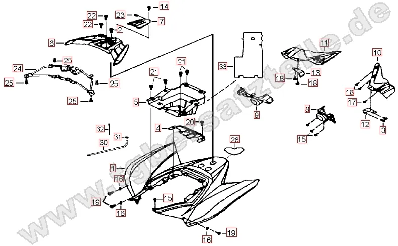 Heckverkleidung Heckverkleidung
