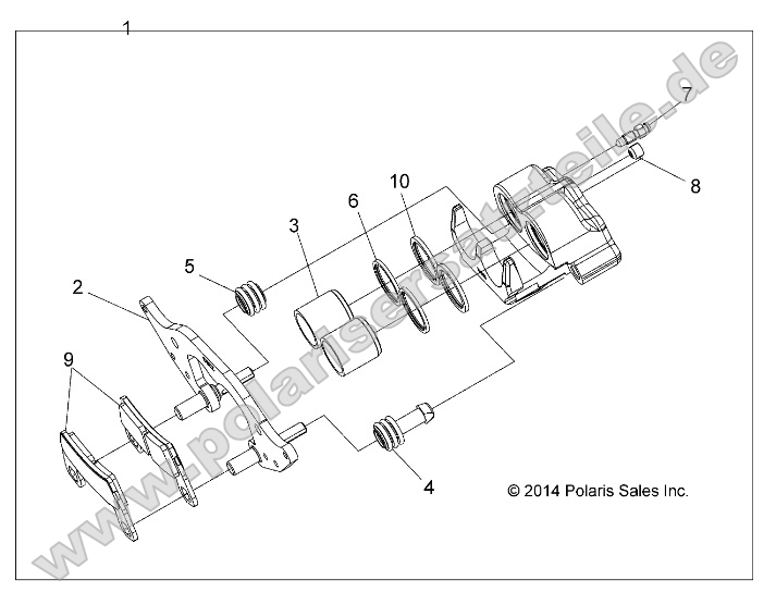 Brakes, Front Caliper Brakes, Front Caliper
